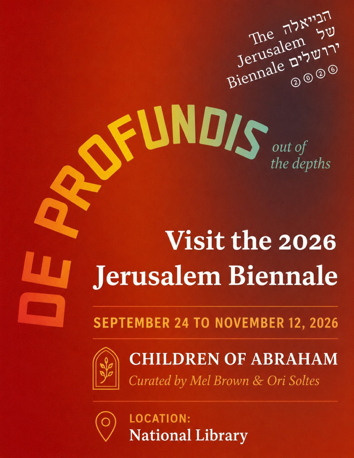 Children of Abraham exhibition, Former National Library